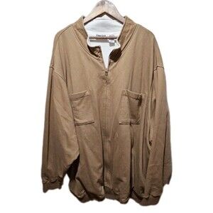 Men's King Size Fleece Jacket Full Zip Size 6XL BIG